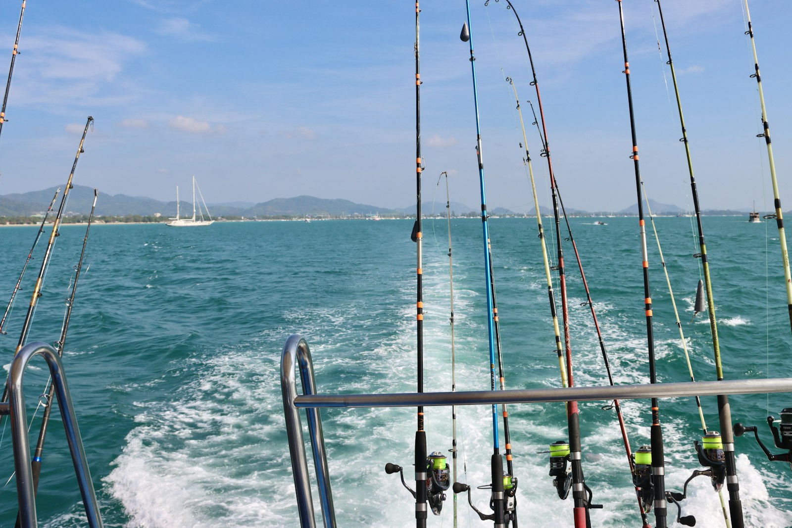 Bolentino dal kayak in Liguria